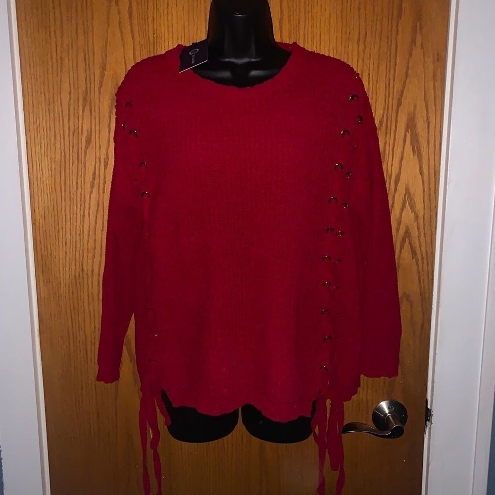 Be You Tiful red sweater